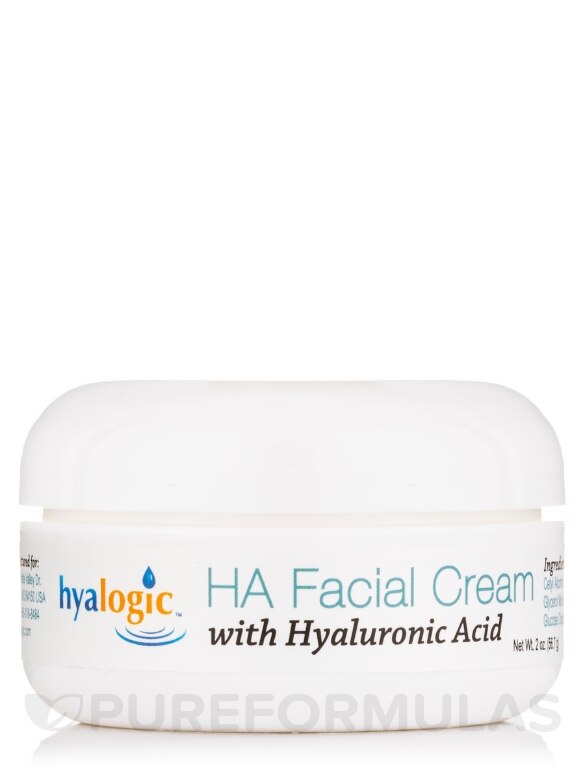 HA Facial Cream with Hyaluronic Acid - 2 oz (56.7 Grams) - Alternate View 2