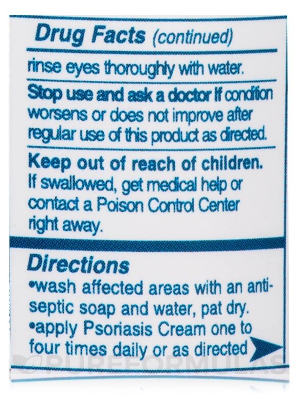 Psoriasis Cream - 2 oz (56 Grams) - Alternate View 6