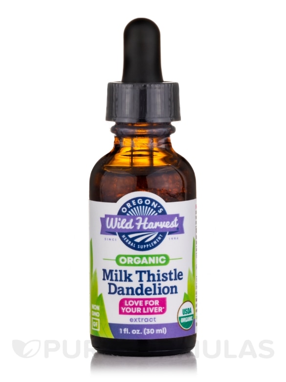 Milk Thistle Dandelion Extract - 1 fl. oz (30 ml)