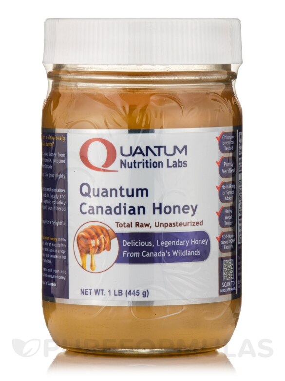 Quantum Canadian Honey - 1 lb (445 Grams)