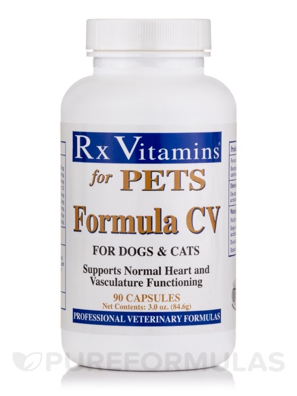 Formula CV for Pets (Dogs & Cats) - 90 Capsules