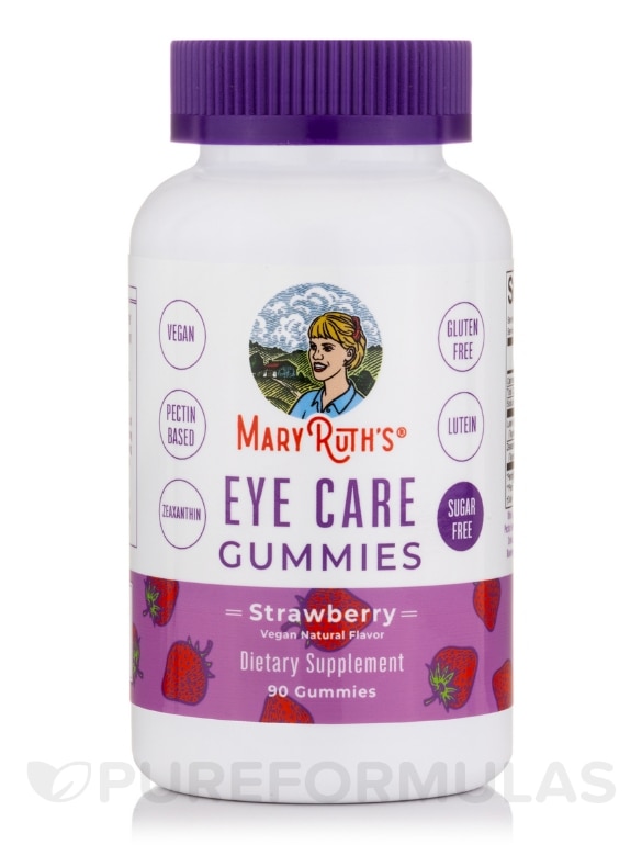 Eye Care Gummies, Strawberry Flavor - 90 Gummies