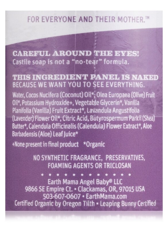 Calming Lavender Baby Wash - 5.3 fl. oz (160 ml) - Alternate View 4