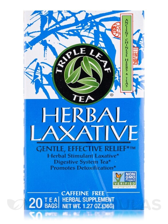 Herbal Laxative Tea - 20 Bags - Alternate View 1