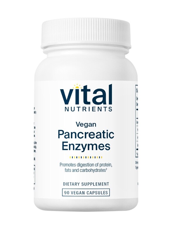 Vegan Pancreatic Enzymes - 90 Capsules