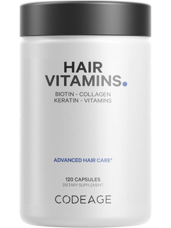 Codeage Hair Vitamins 10000 mcg Biotin