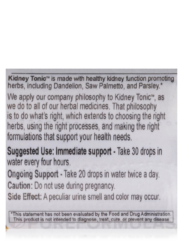 Kidney Tonic™ - 1 fl. oz (30 ml) - Alternate View 5
