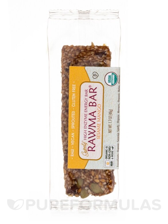 Rawma Bars® Sesame Mango - 1.7 oz (48 Grams)