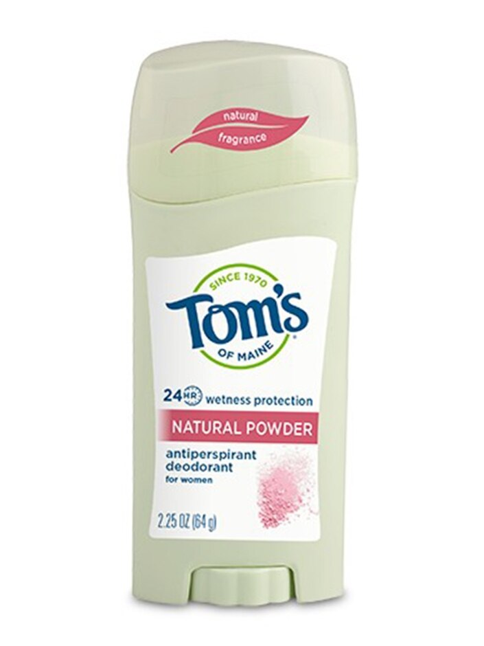 Antiperspirant Deodorant Stick For Women, Naturally Powder - 2.25 oz (64  Grams) - Tom's of Maine | PureFormulas