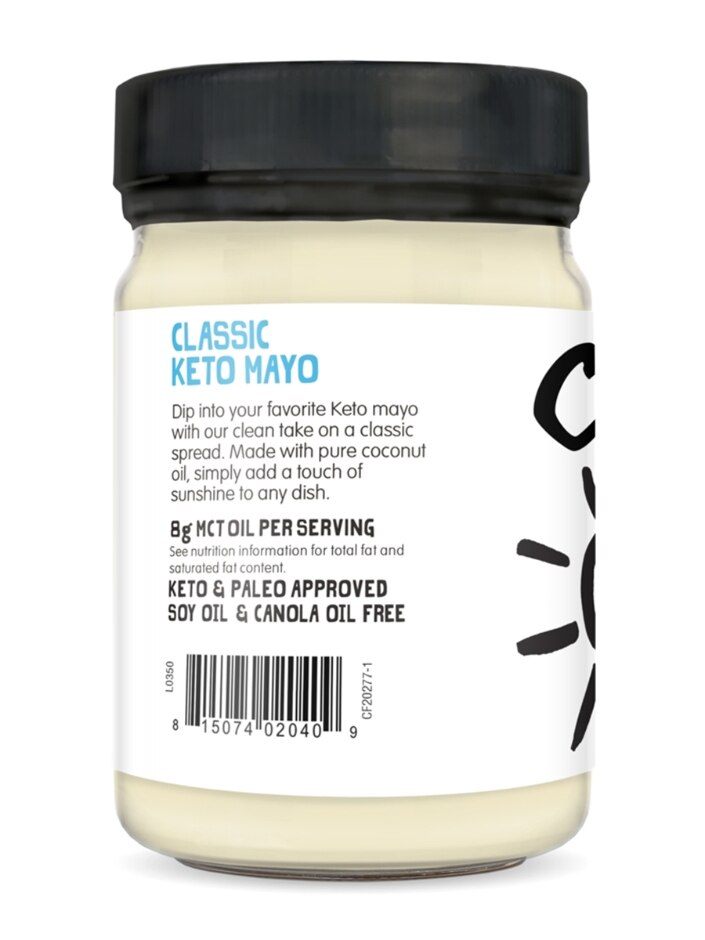 Chosen Foods Mayo, Keto, Classic - 12 fl oz
