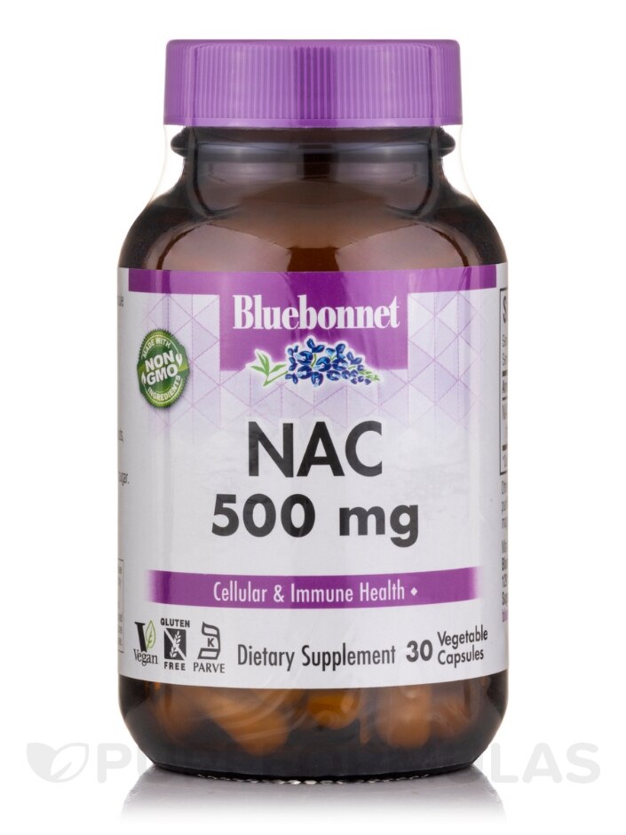 NAC 500 mg - Bluebonnet Nutrition | PureFormulas