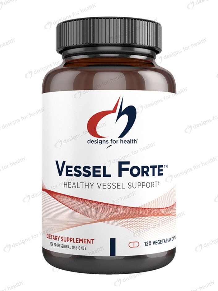 Vessel Forte™ - 120 Vegetarian Capsules - Designs for Health | PureFormulas