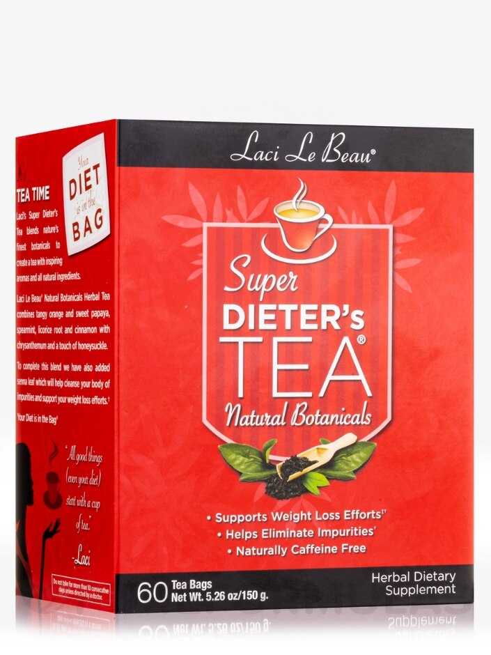  TrexTea Blended Herbal Tea - 1 Box of 60 Tea Bags