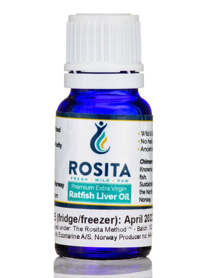 Premium Extra Virgin Ratfish Liver Oil - Rosita | PureFormulas
