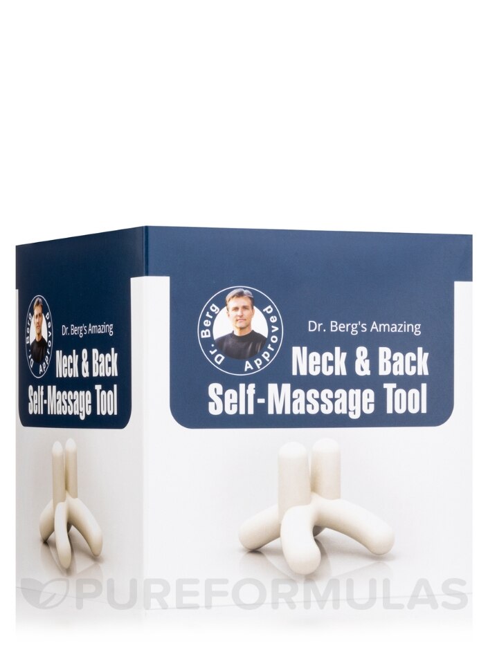 Neck & Back Self-Massage Tool - 1 Unit - Dr. Berg | PureFormulas