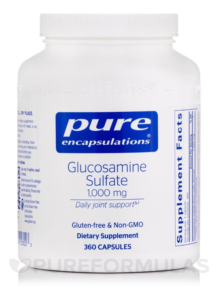Glucosamine Sulfate 1,000 mg - Pure Encapsulations | PureFormulas
