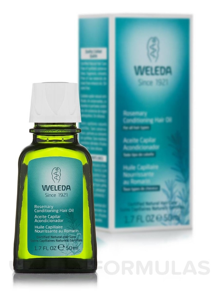 Rosemary Conditioning Hair Oil - 1.7 fl. oz (50 ml) - Weleda | PureFormulas