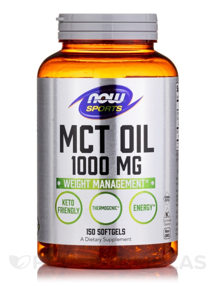 Huile MCT, 1000 mg