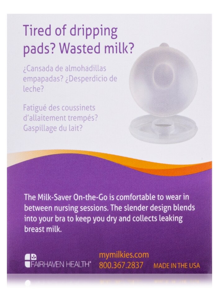 Milk Saver from Milkies - The Original Milk Collector for Breast
