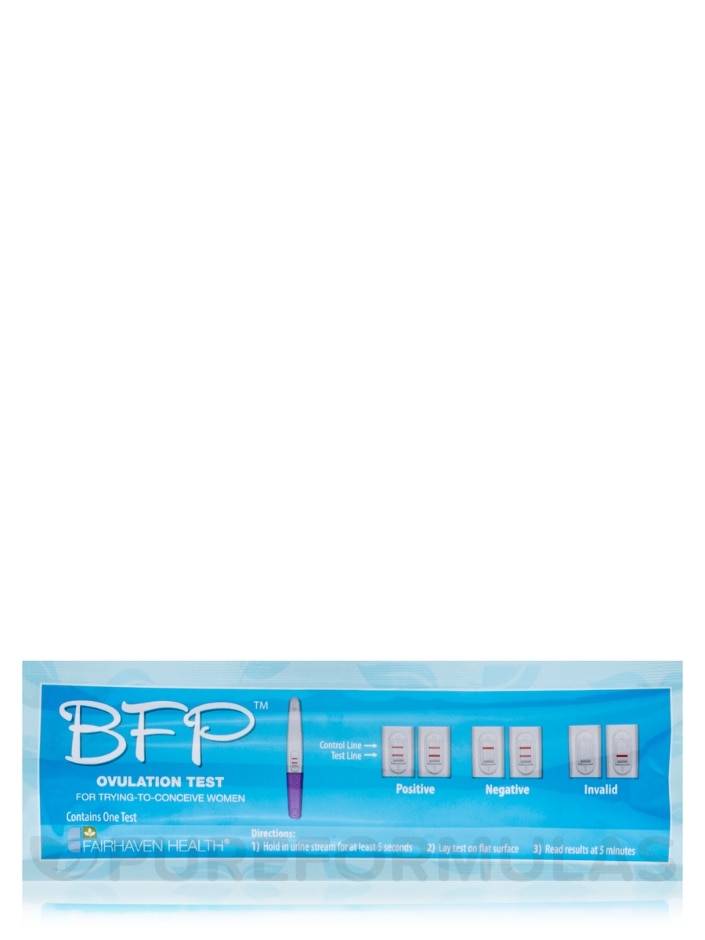BFP™ Ovulation Midstream Test (25mlU/ml LH) - 1 Test - Fairhaven Health |  PureFormulas