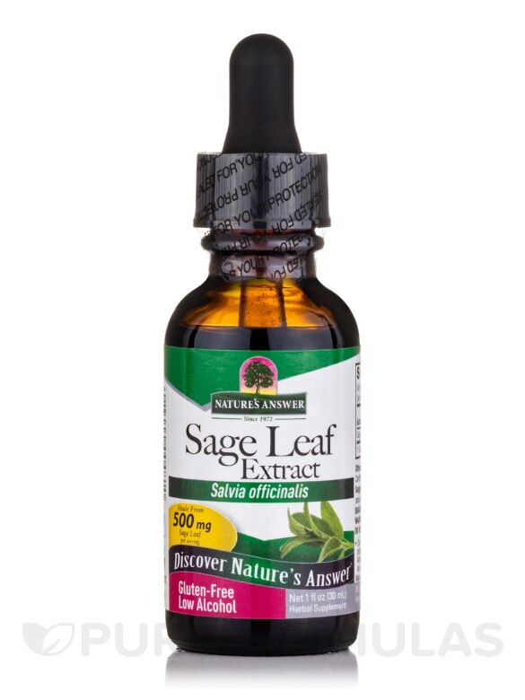 Sage Leaf Extract - 1 fl. oz (30 ml)