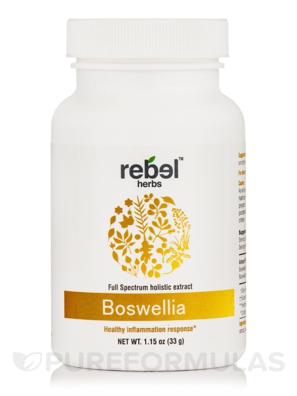 Boswellia - Dual Extracted Powder - 1.5 oz (33 Grams) - Alternate View 6