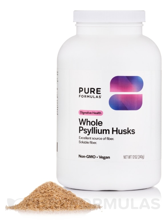Whole Psyllium Husks - 12 oz (340 Grams) - Alternate View 5
