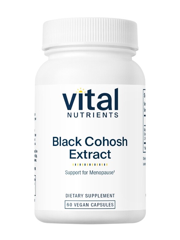 Black Cohosh Extract 250 mg - 60 Vegetarian Capsules