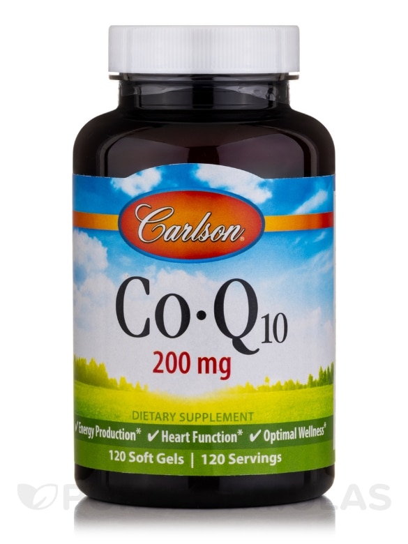 CoQ10 200 mg - 120 Soft Gels