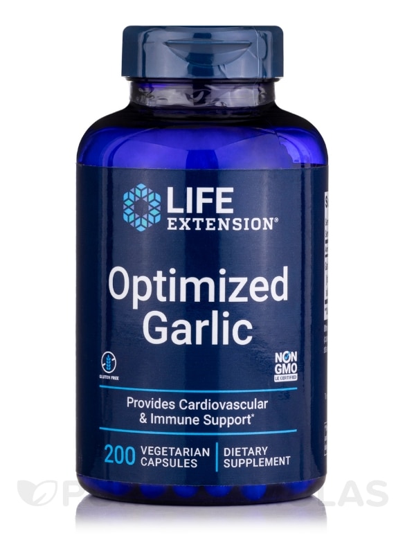 Optimized Garlic - 200 Vegetarian Capsules