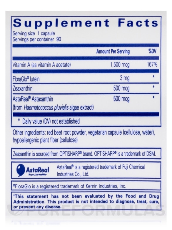 Vitamin A+ Carotenoids - 90 Capsules - Alternate View 4