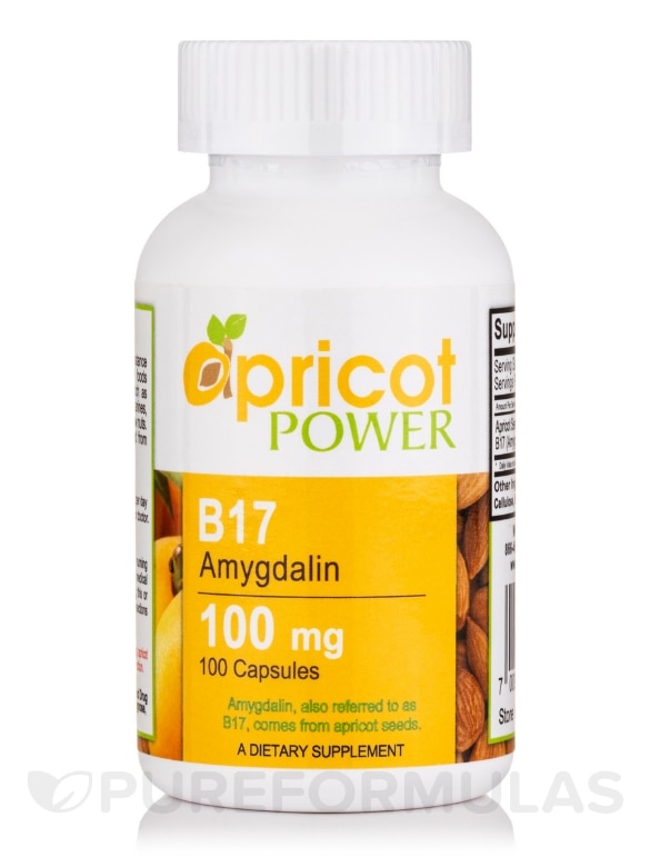 B17 (Amygdalin) 100 mg - 100 Capsules