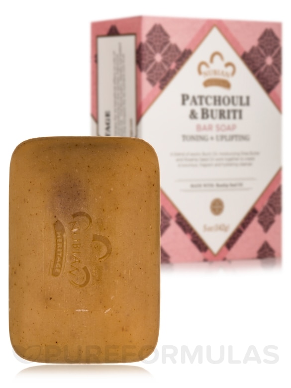 Patchouli & Buriti Bar Soap - 5 oz (142 Grams) - Alternate View 1