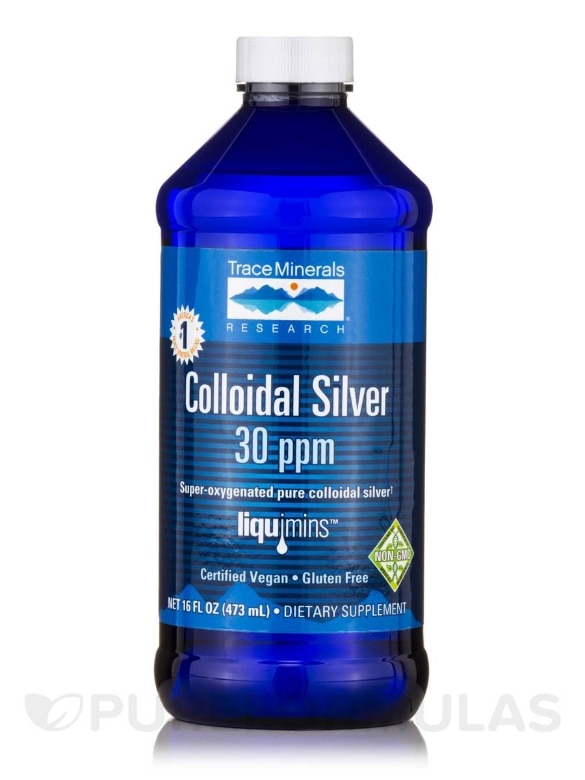 Colloidal Silver 30 ppm - 16 fl. oz (473 ml)
