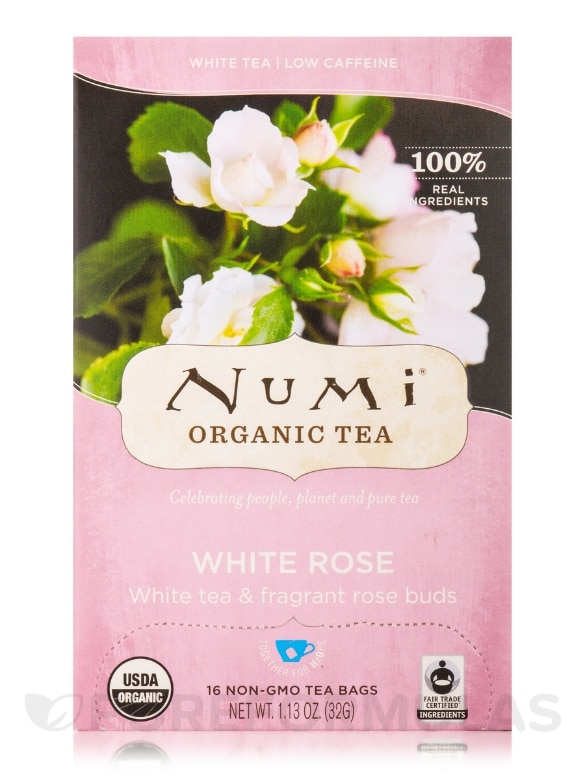 White Rose Tea - 16 Tea Bags - Alternate View 2