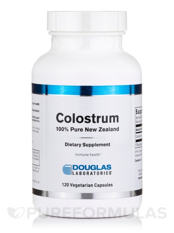 Colostrum 100% Pure New Zealand - 120 Vegetarian Capsules