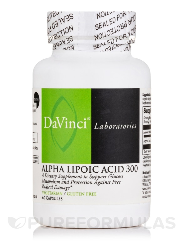 Alpha Lipoic Acid 300 - 60 Capsules