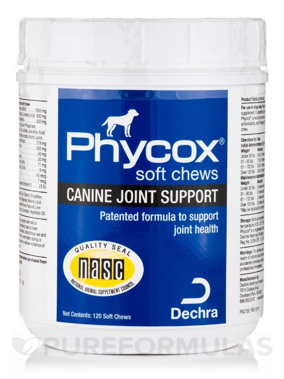 Phycox® Canine Joint Support - 120 Soft Chews