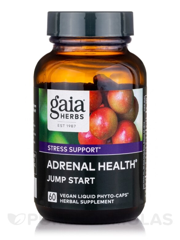 Adrenal Health® Jump Start - 60 Vegan Liquid Phyto-Caps® - Alternate View 2