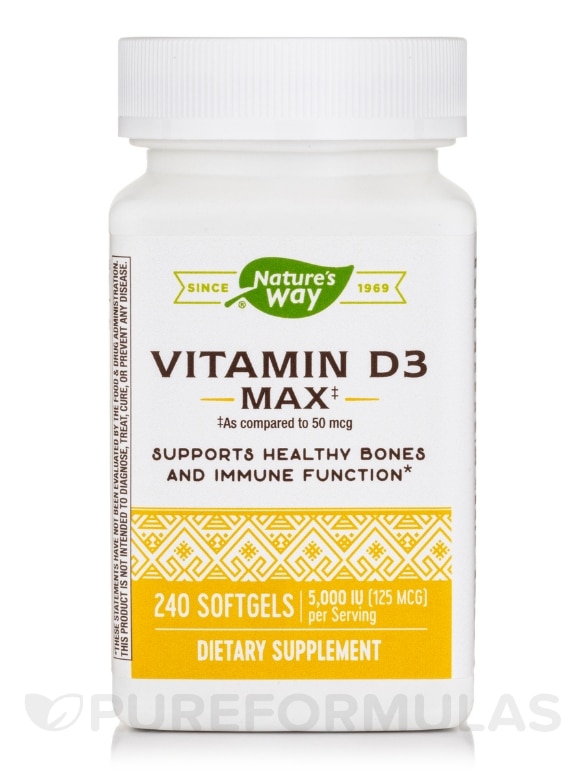 Vitamin D3 Max - 240 Softgels