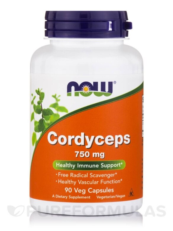 Cordyceps 750 mg - 90 Vegetarian Capsules