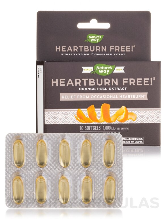 Heartburn Free - 10 Softgels - Alternate View 1