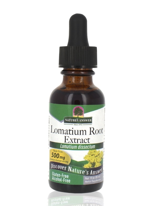 Lomatium Root Extract (Alcohol-Free) - 1 fl. oz (30 ml)