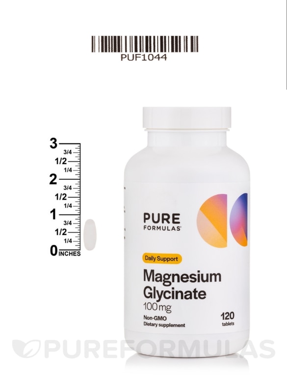 Magnesium Glycinate 100 mg - 120 Tablets - Alternate View 5