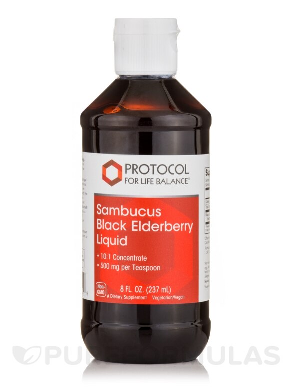 Sambucus Black Elderberry Liquid - 8 fl. oz (237 ml)