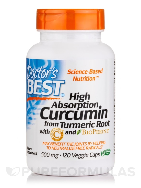 Curcumin C3 Complex® with BioPerine® 500 mg - 120 Capsules