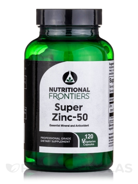 Super Zinc-50 - 120 Vegetarian Capsules