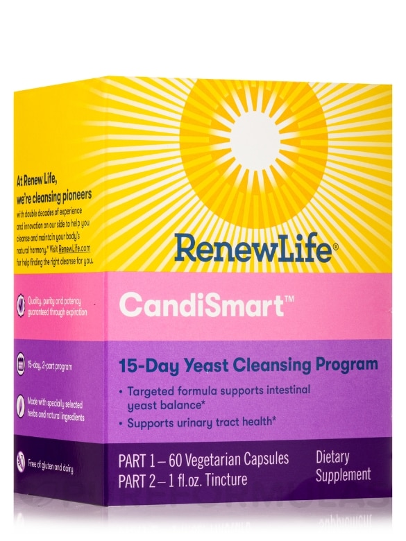 CandiSmart™ 15-Day Yeast Cleansing Program - 2-Part Kit