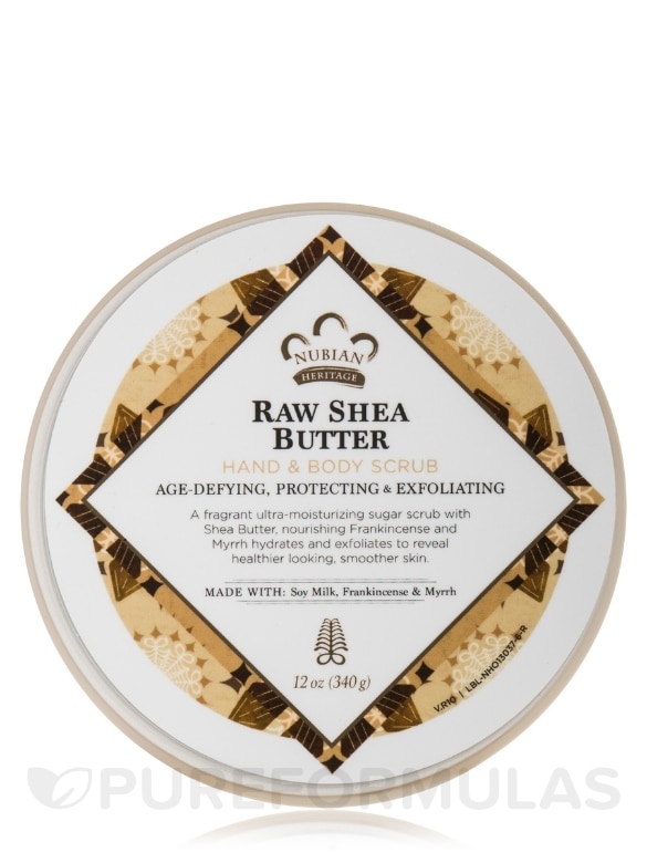 Raw Shea Butter Hand & Body Scrub - 12 oz (340 Grams) - Alternate View 5