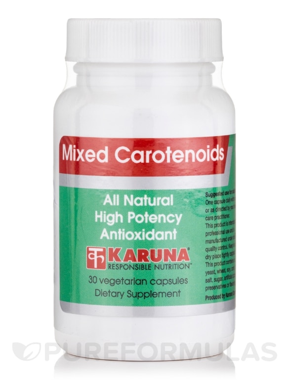 Mixed Carotenoids - 30 Capsules